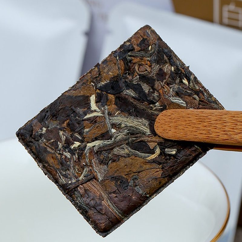 福鼎寿眉小方片 独立包装 礼盒装小茶饼 细节图1