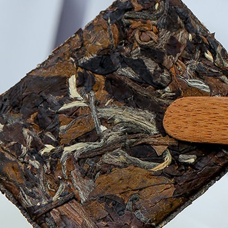 福鼎寿眉小方片 独立包装 礼盒装小茶饼 细节图2