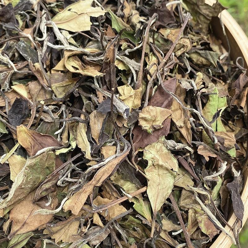 2017年福鼎寿眉贡眉 日晒散茶 陈香老白茶 细节图1
