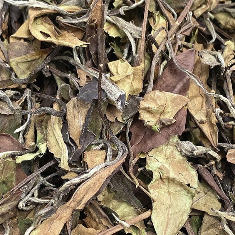 2017年福鼎寿眉贡眉 日晒散茶 陈香老白茶 细节图2