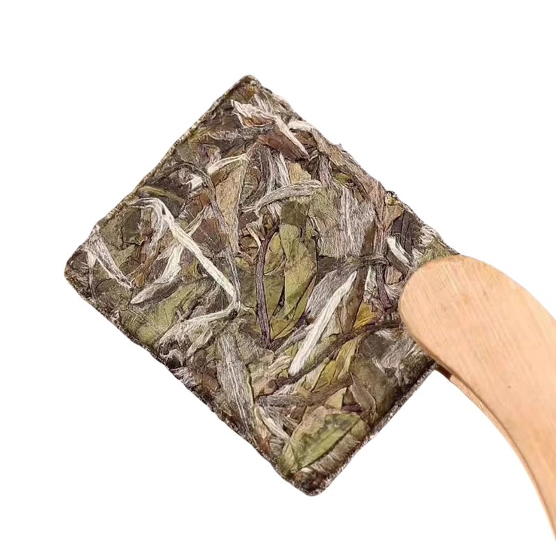 福鼎白牡丹 紧压小方片 花香茶饼干