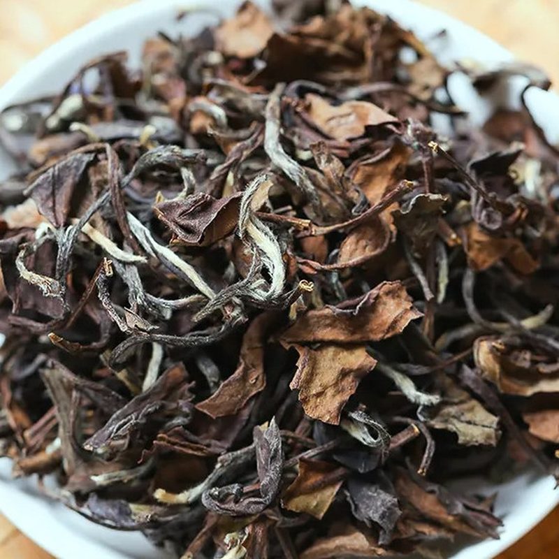 福鼎老白茶寿眉 十年陈 铝箔袋装散茶 细节图1