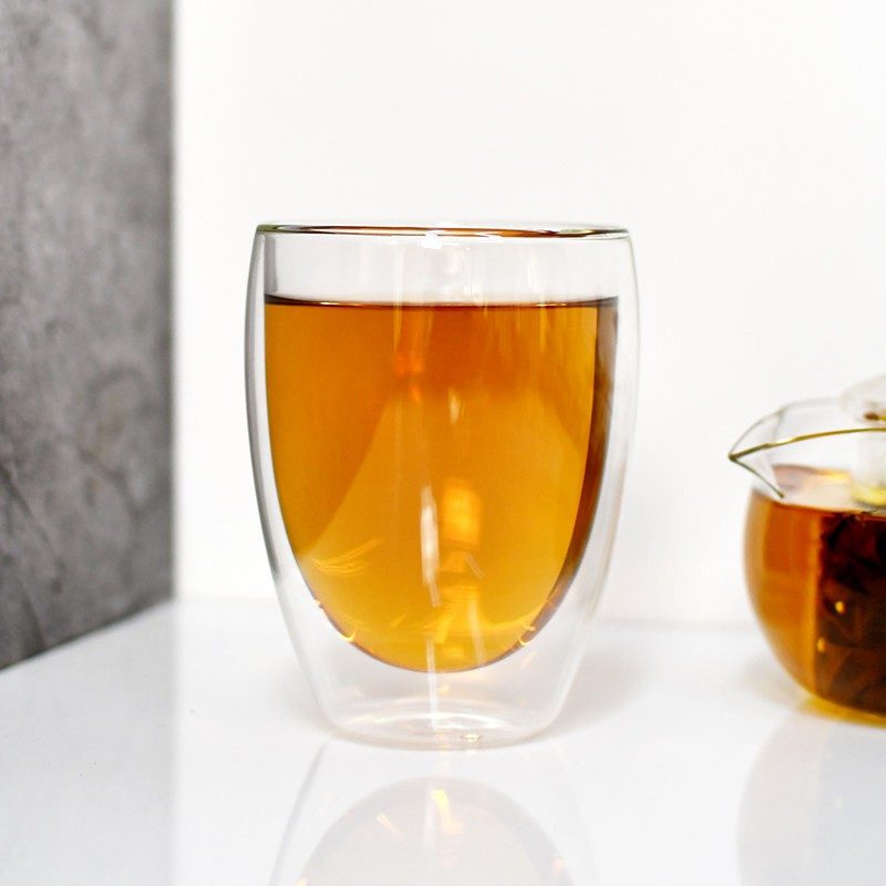 福鼎老白茶 陈年散茶 玻璃杯冲泡展示